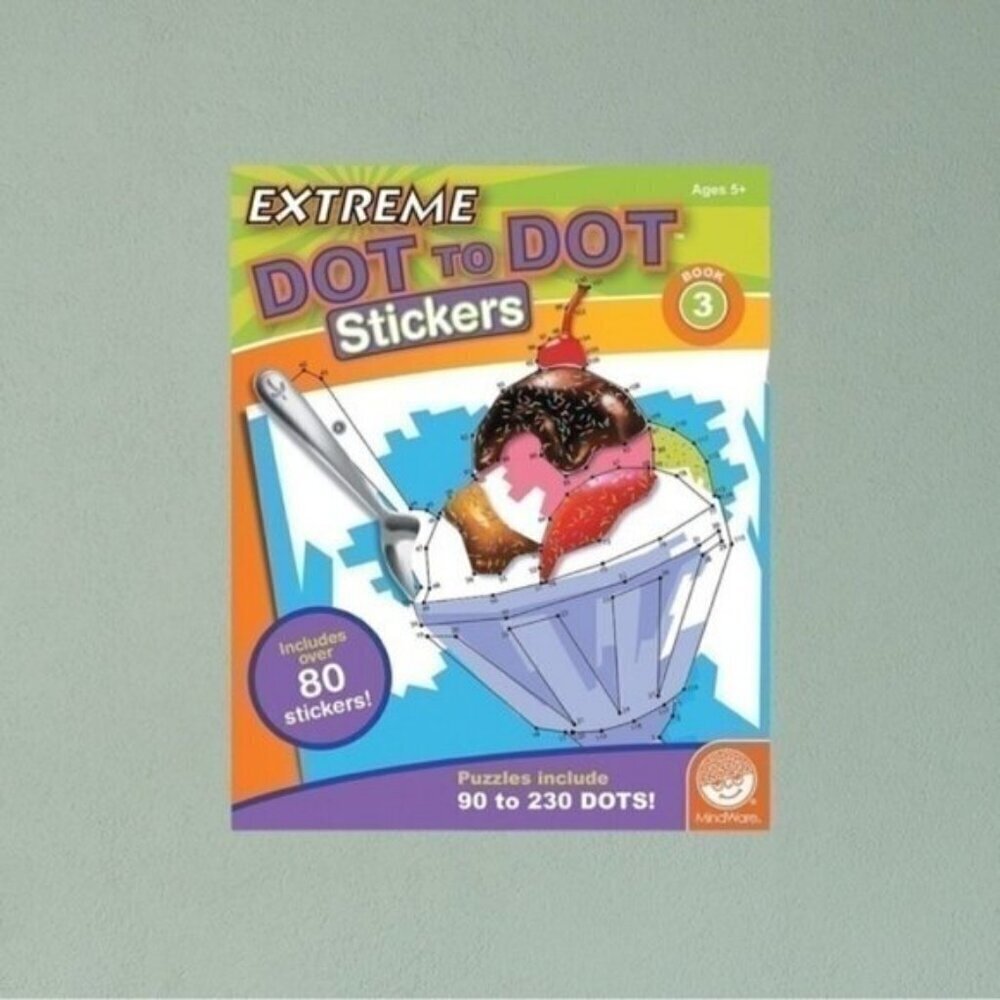 Extreme Dot to Dot Stickers Book 3